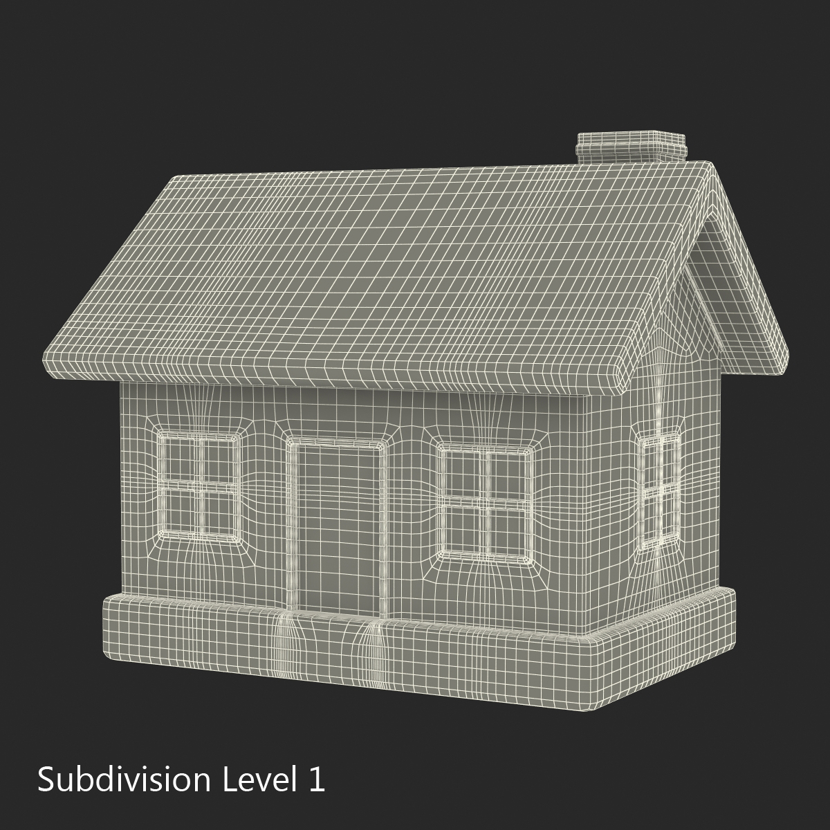 Toy House 3D model