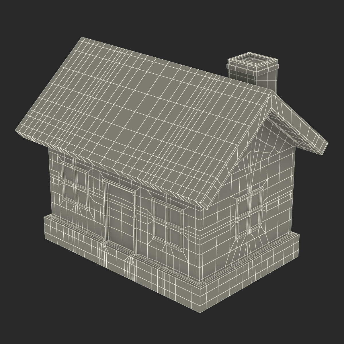 Toy House 3D model