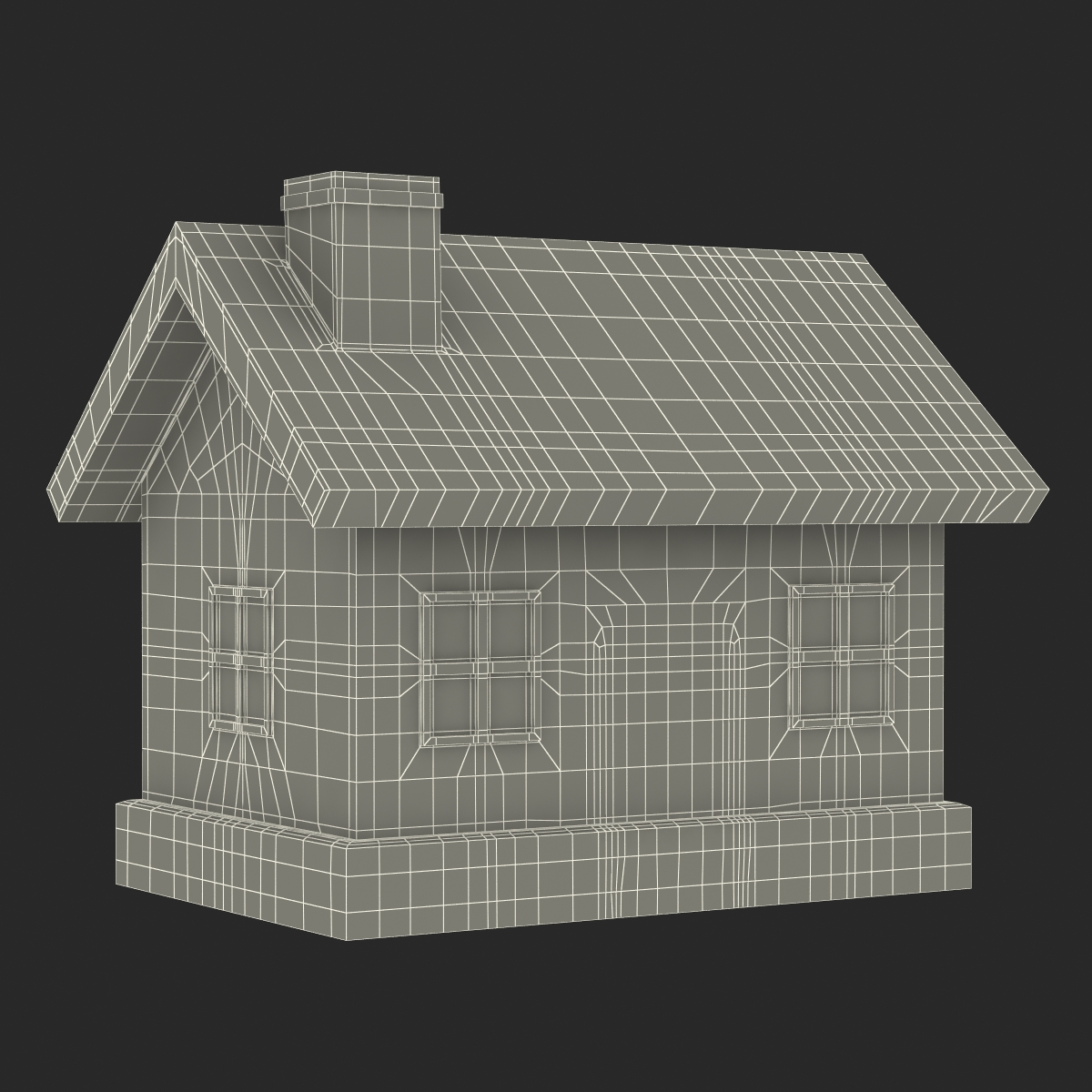 Toy House 3D model