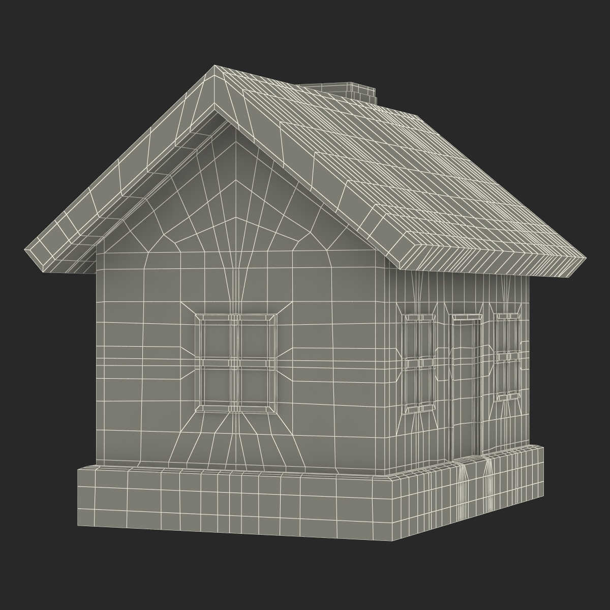 Toy House 3D model