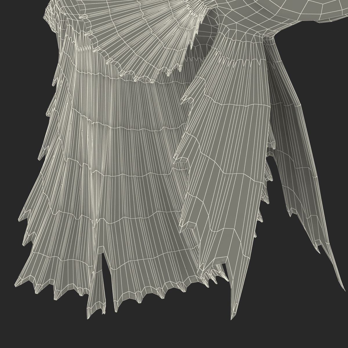 3D Betta Fish Rigged for Maya