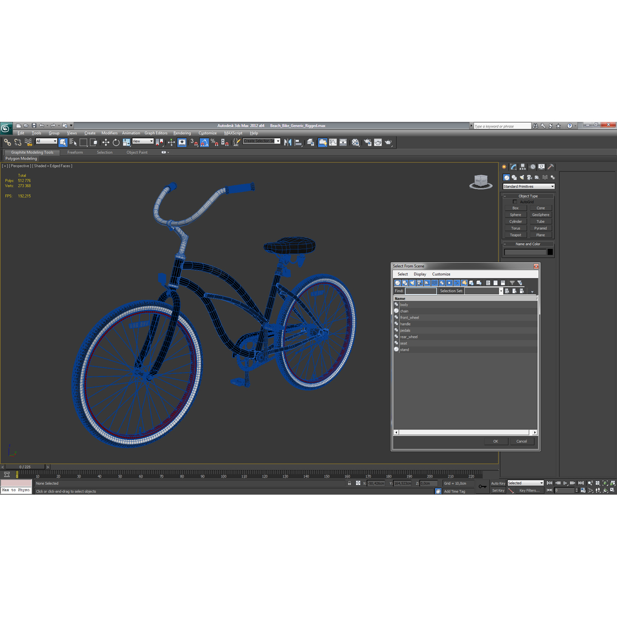 3D Beach Bike Generic model