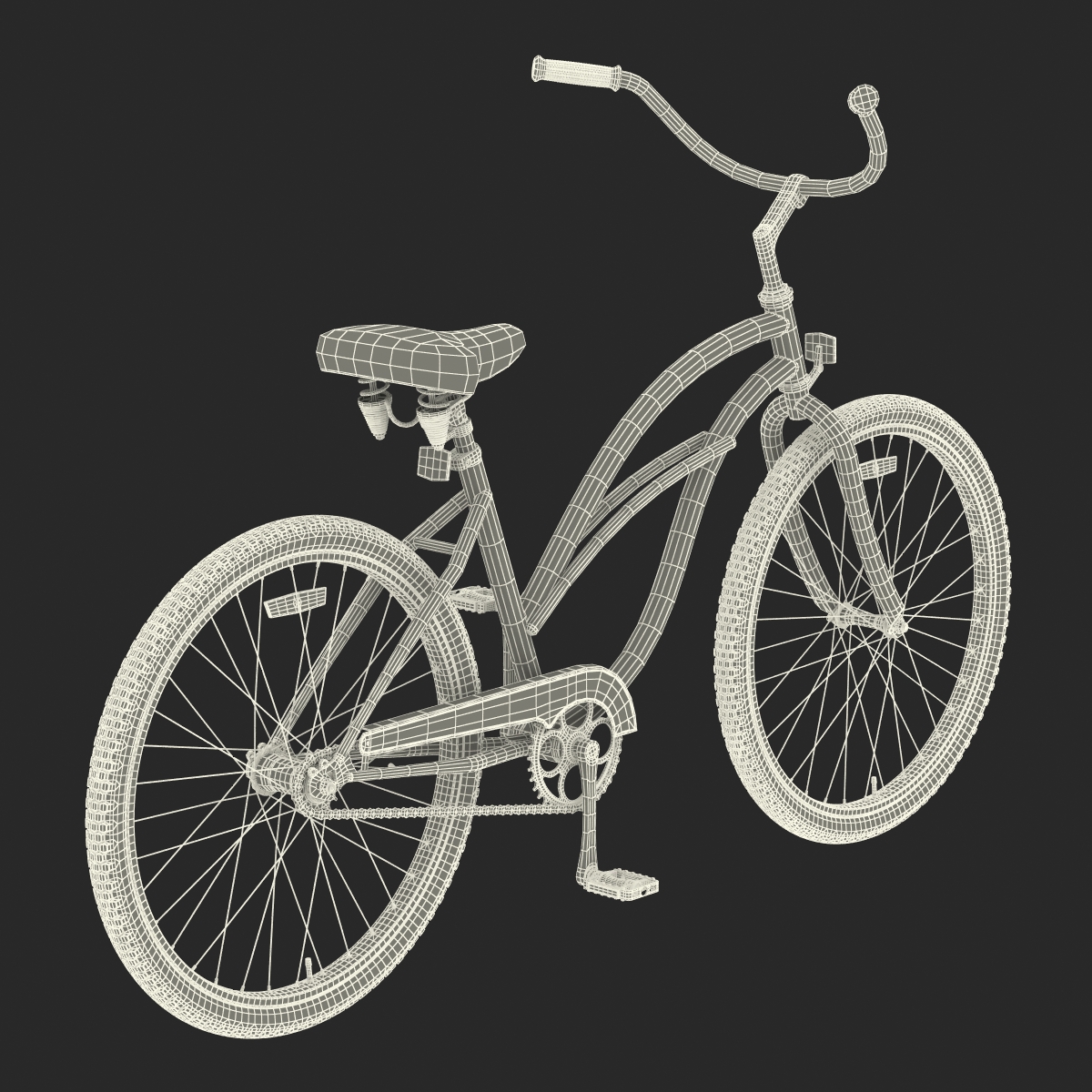 3D Beach Bike Generic model