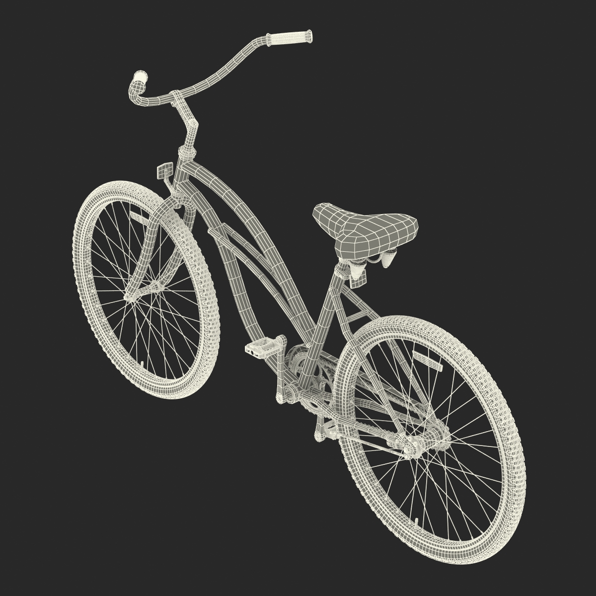 3D Beach Bike Generic model