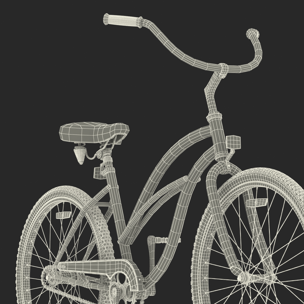 3D Beach Bike Generic model