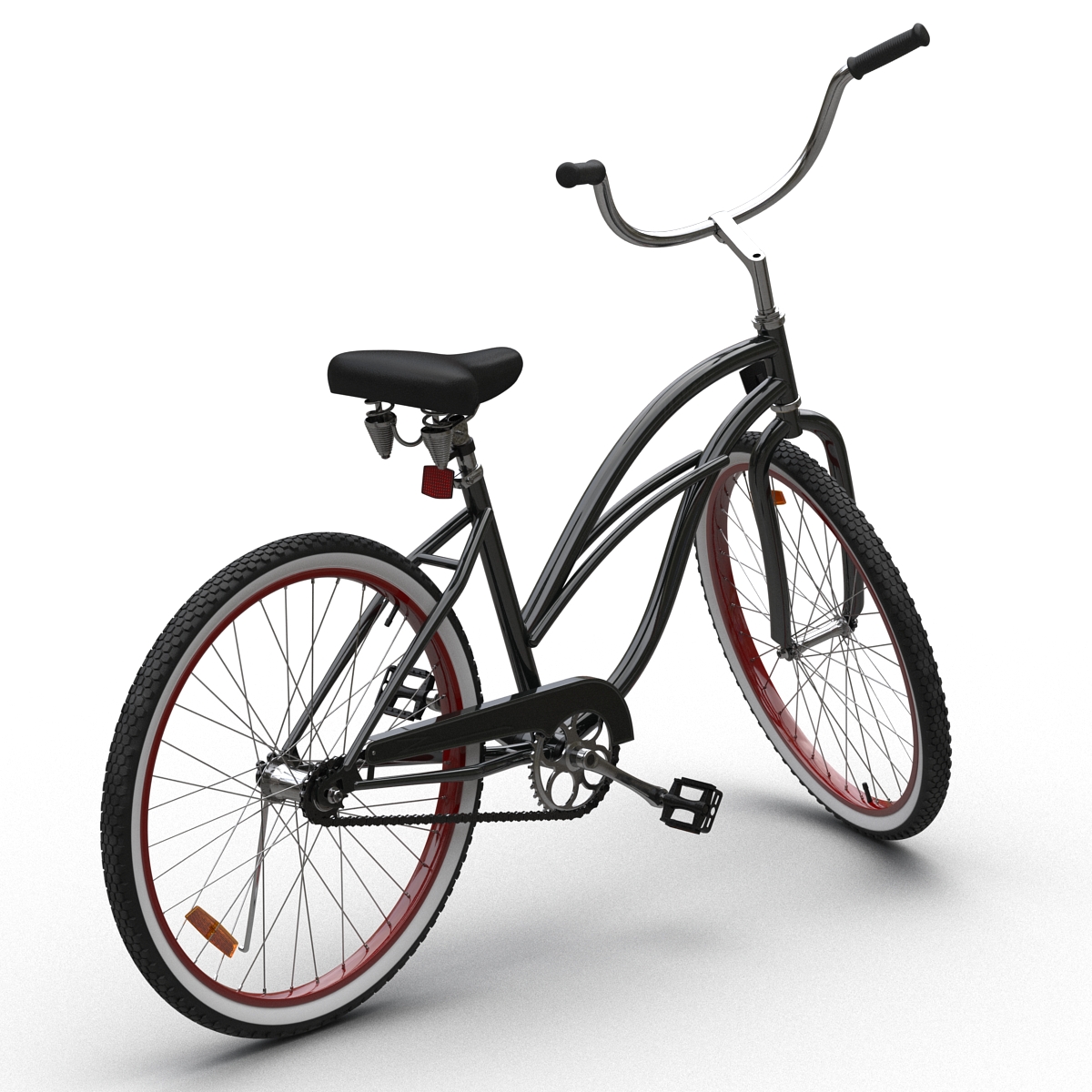 3D model Beach Bike Generic Rigged