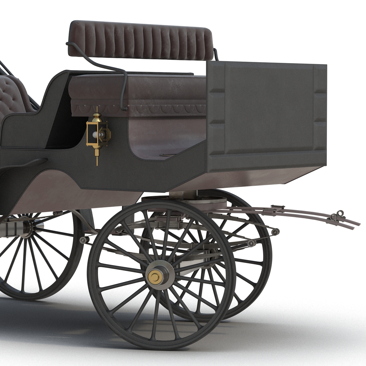 3D model Carriage Rigged