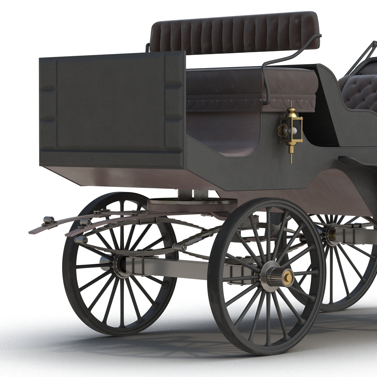 3D model Carriage Rigged