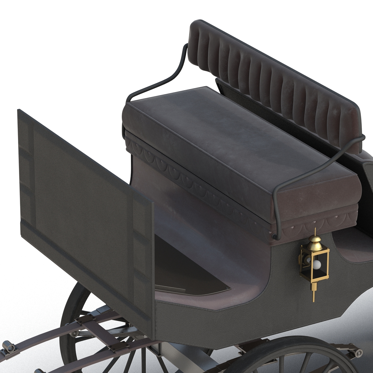 3D model Carriage Rigged