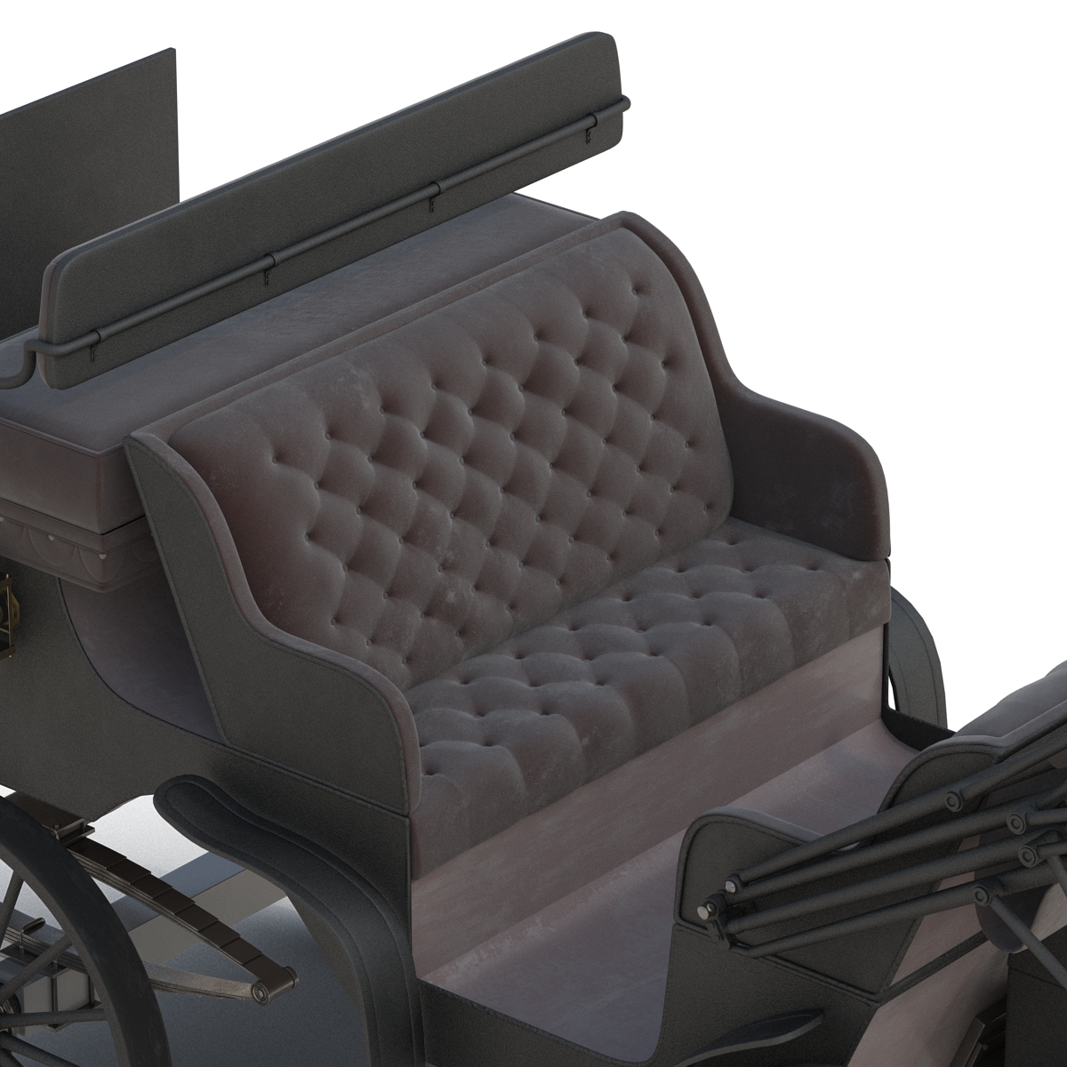 3D model Carriage Rigged