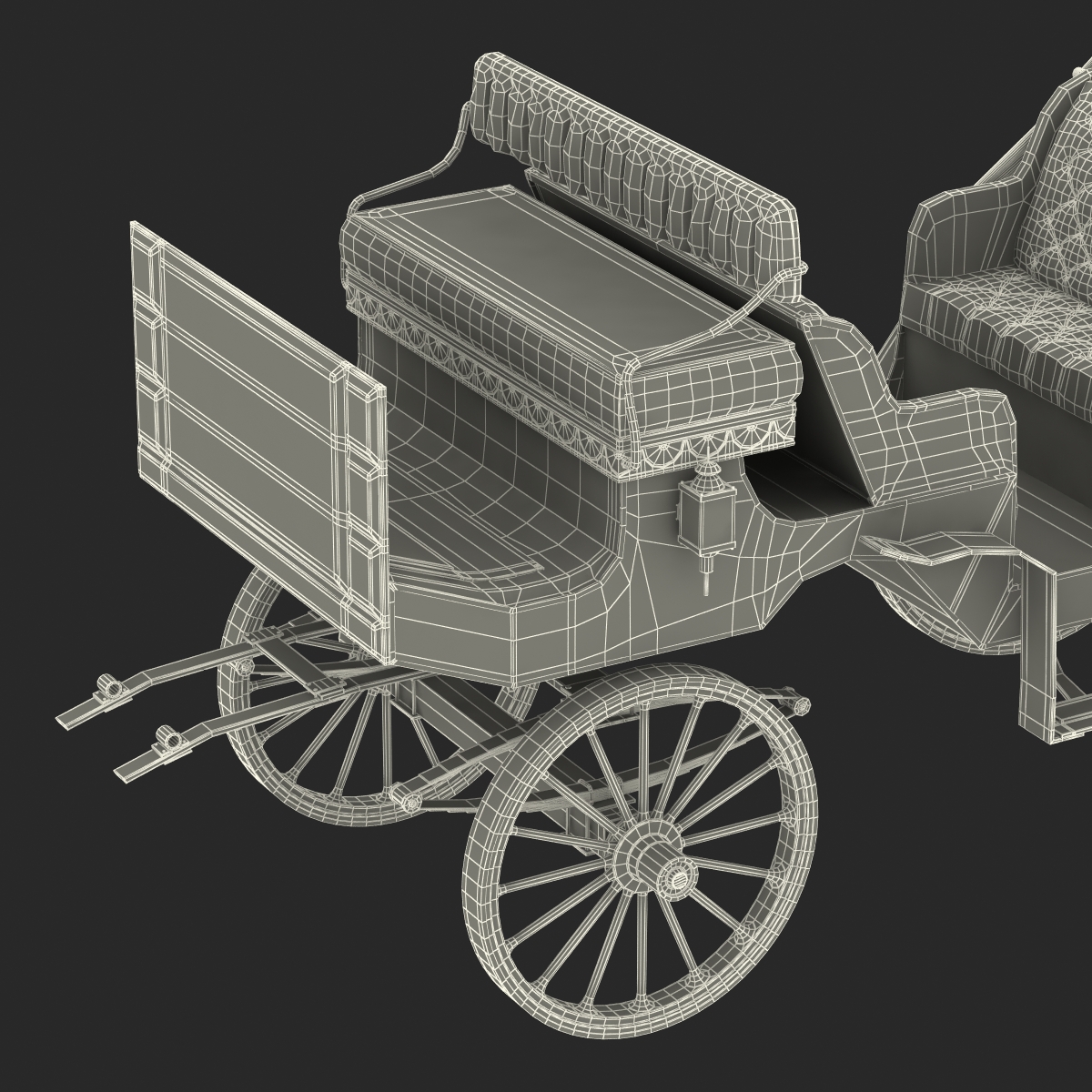 3D model Carriage