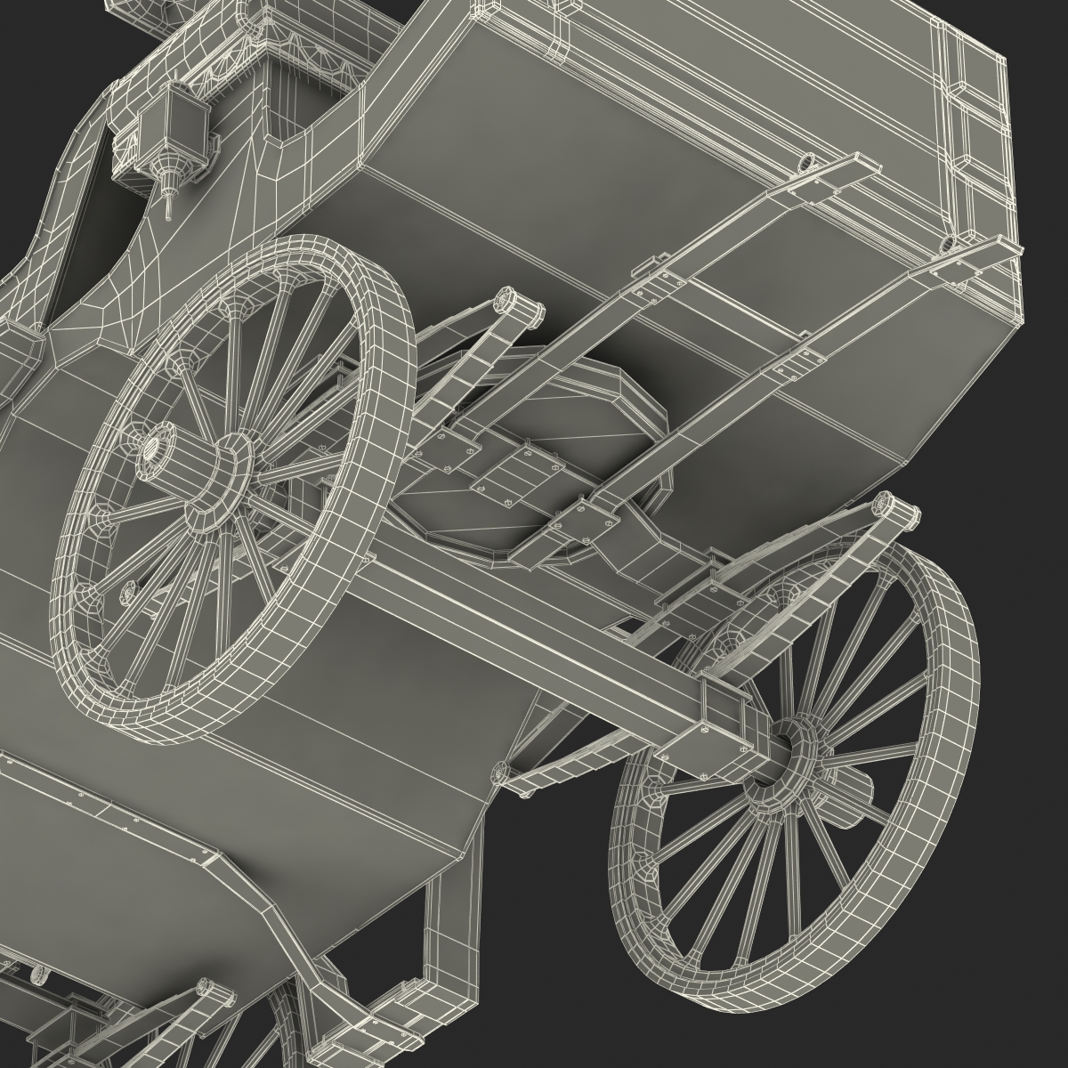 3D model Carriage