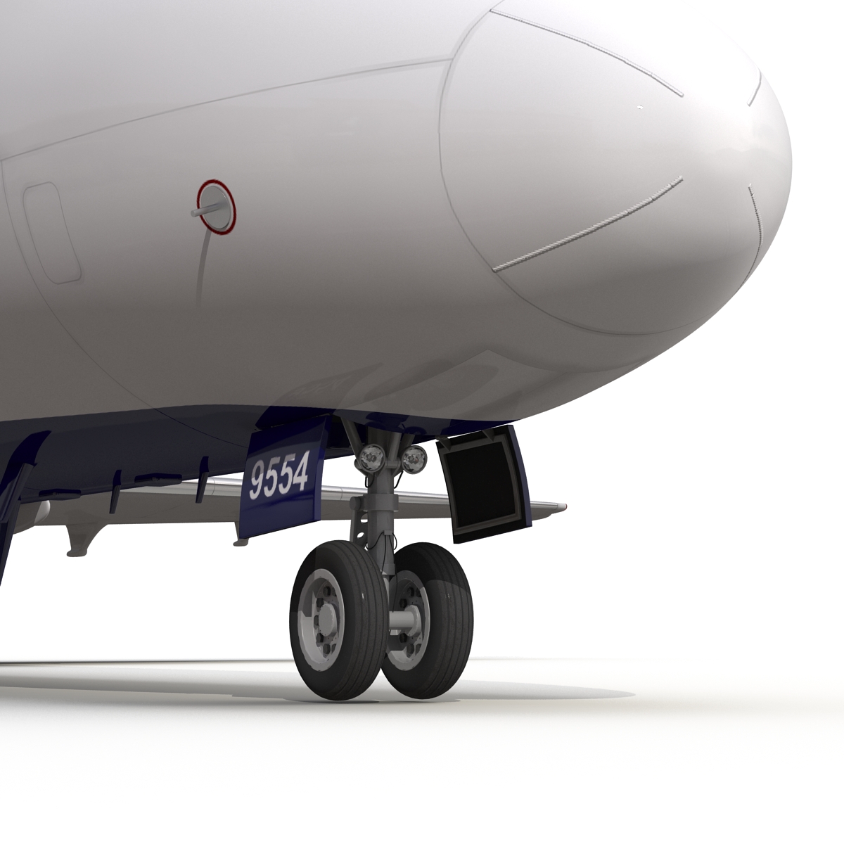 3D model Boeing 717 200 Delta Air Lines