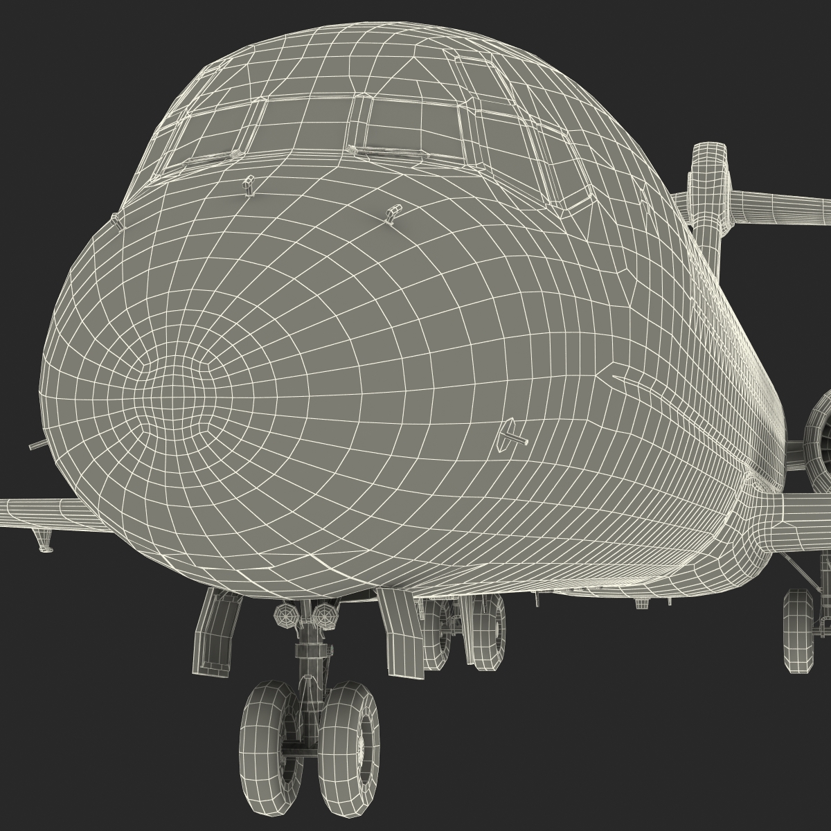 3D model Boeing 717 200 Delta Air Lines