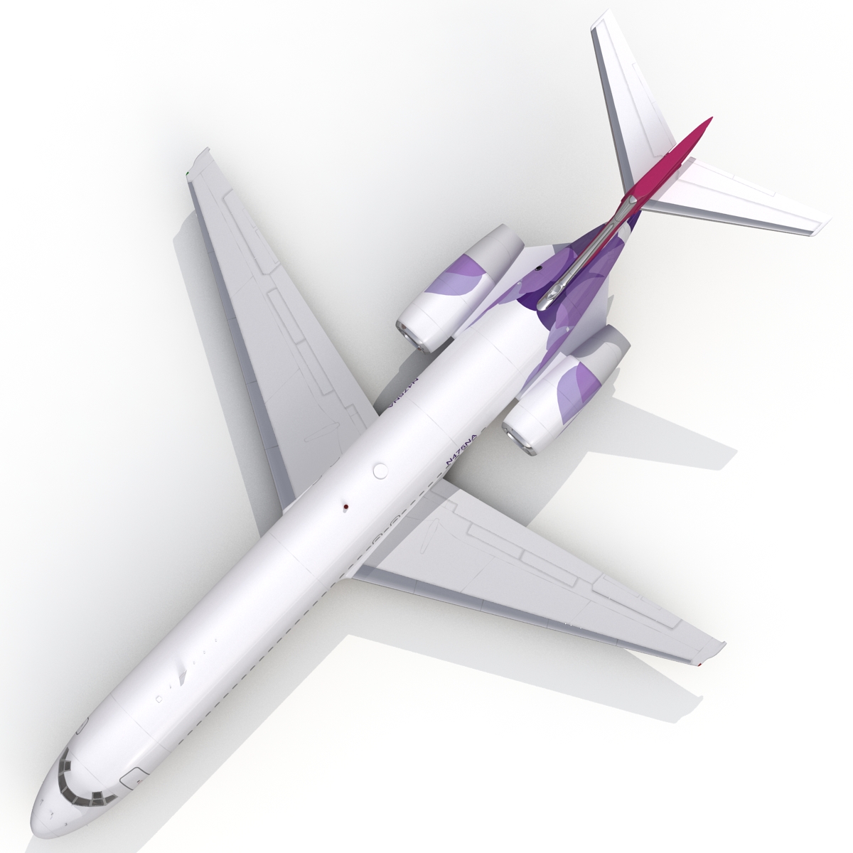 Boeing 717 200 Hawaiian Airlines 3D