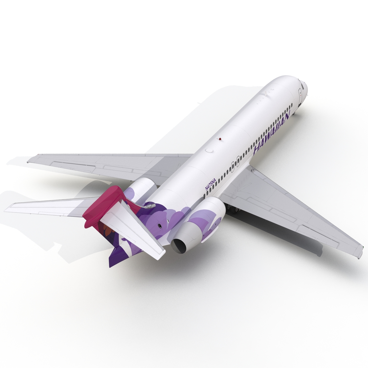 Boeing 717 200 Hawaiian Airlines 3D