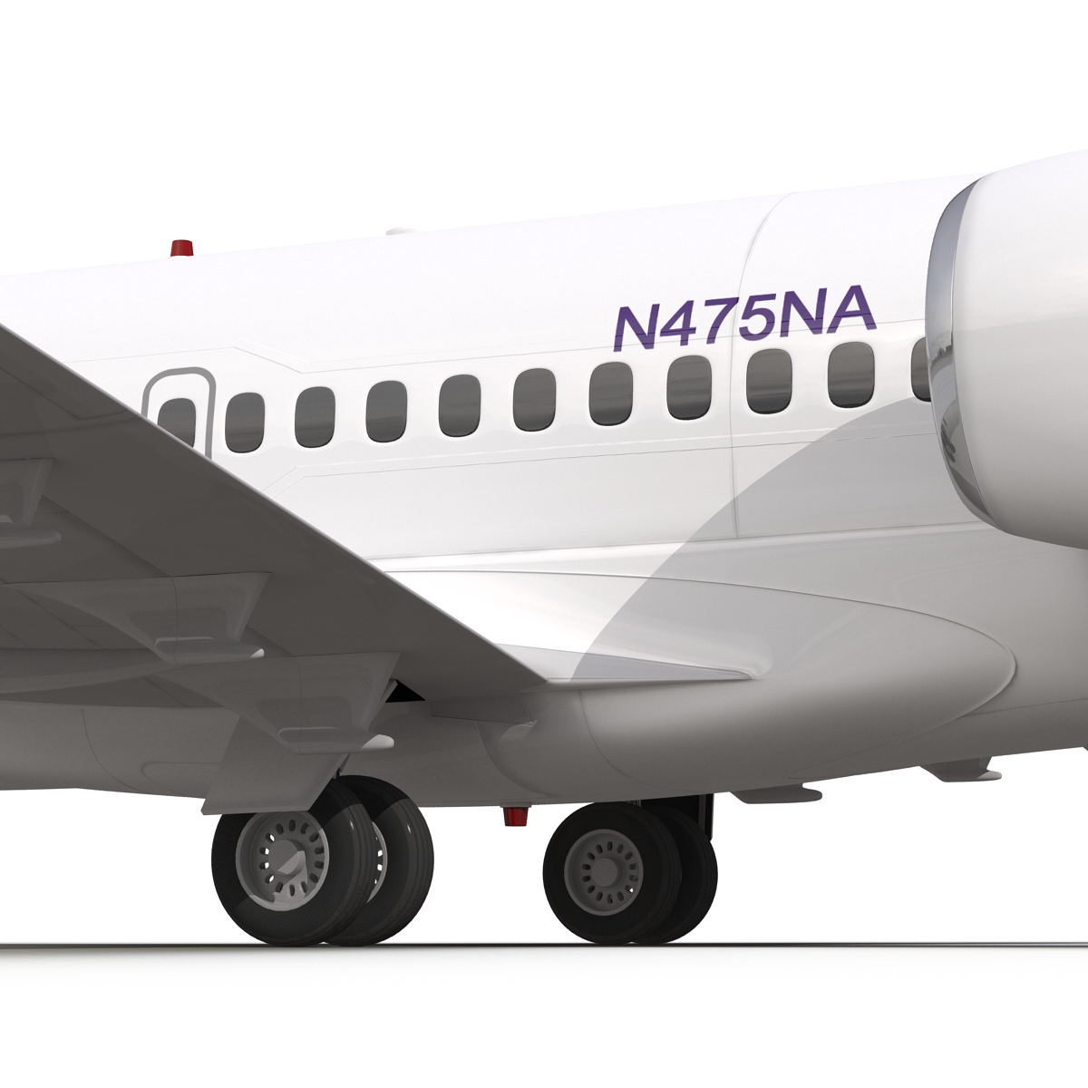 Boeing 717 200 Hawaiian Airlines 3D