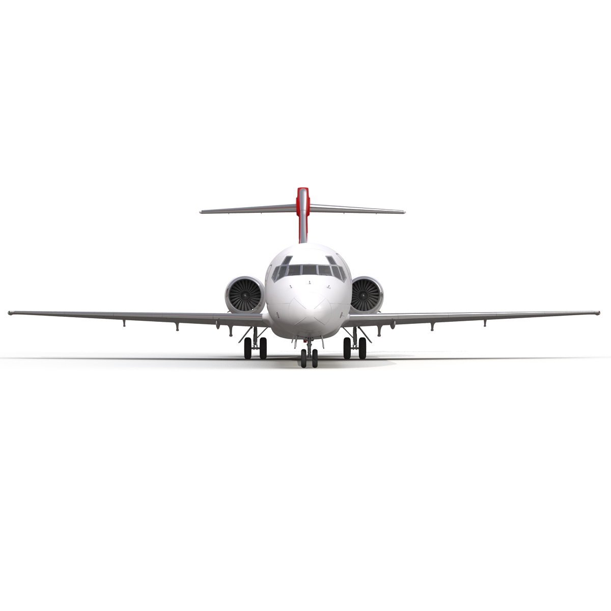 Boeing 717 200 Qantas Airways 3D model