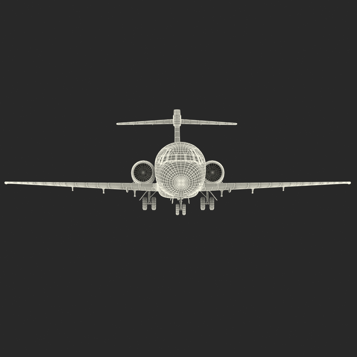 Boeing 717 200 Qantas Airways 3D model