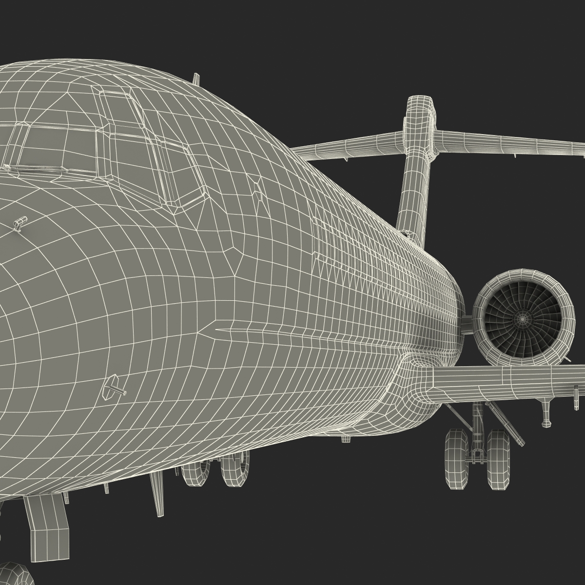 Boeing 717 200 Qantas Airways 3D model