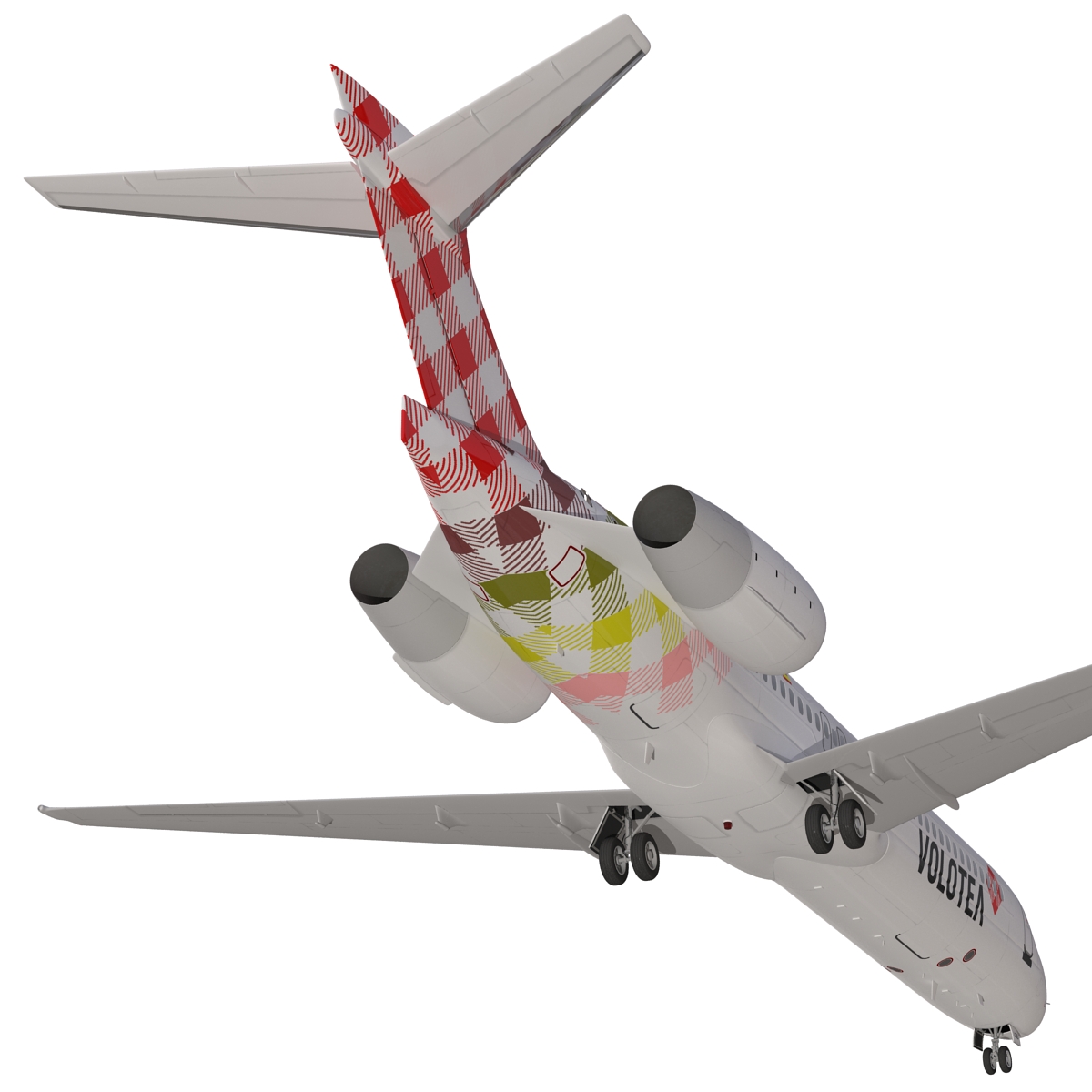 Boeing 717 200 Volotea 3D