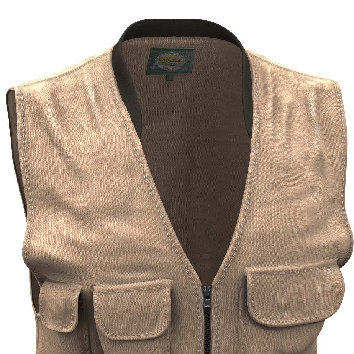 Fishing Vest 3D