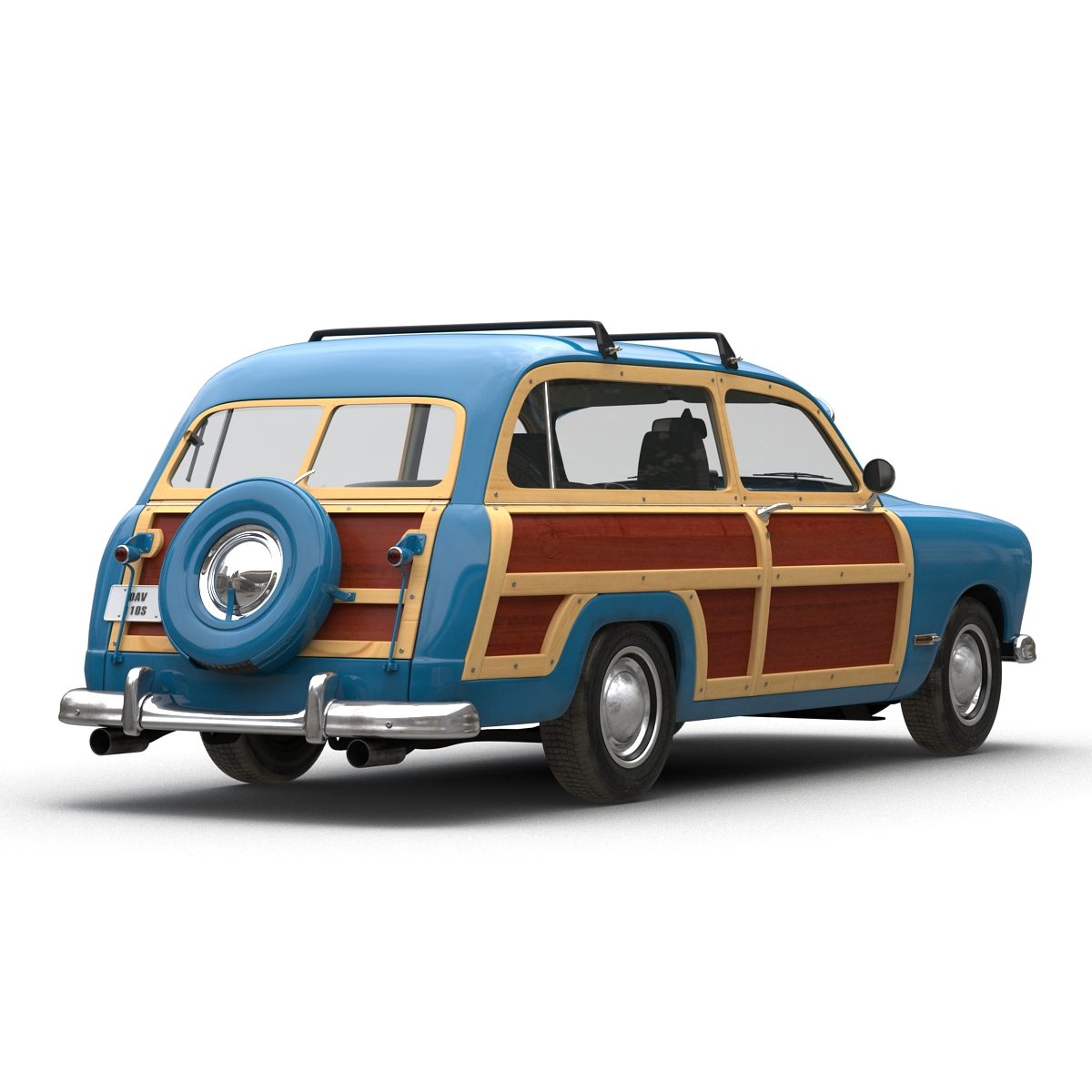 Generic Retro Car 3D