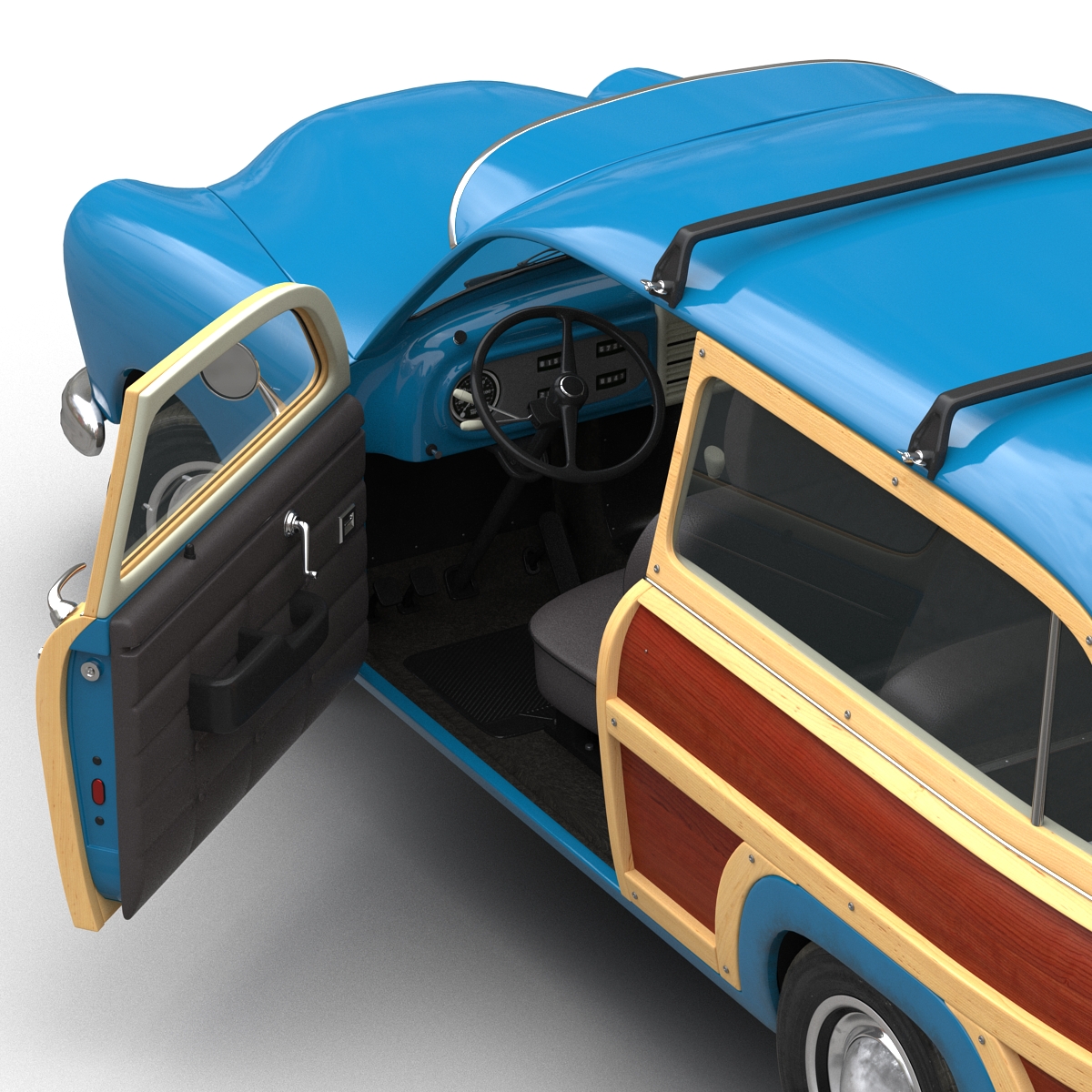 Generic Retro Car 3D