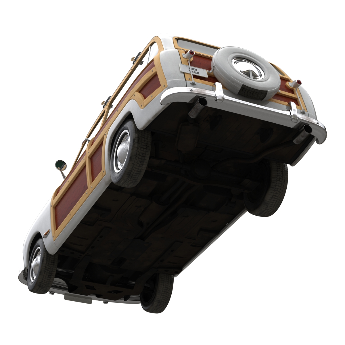 Generic Retro Car 3 3D model