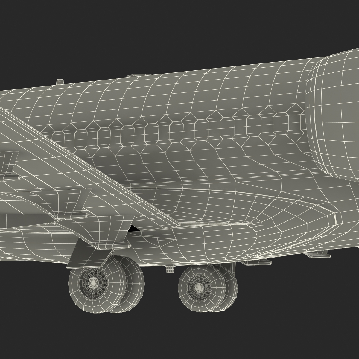 Boeing 717 200 Delta Air Lines Rigged 3D