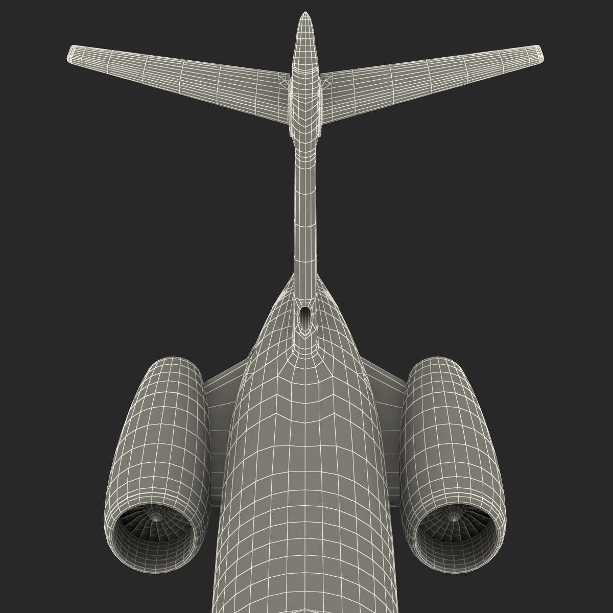 Boeing 717 200 Volotea Rigged 3D model