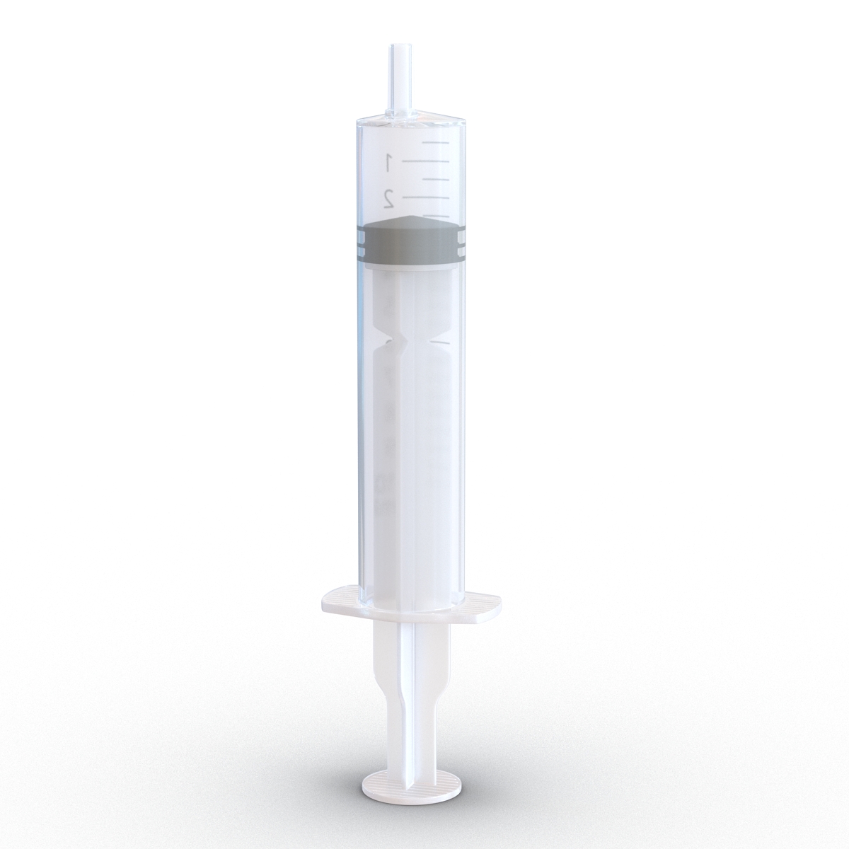 3D Disposable Syringe 10ml model