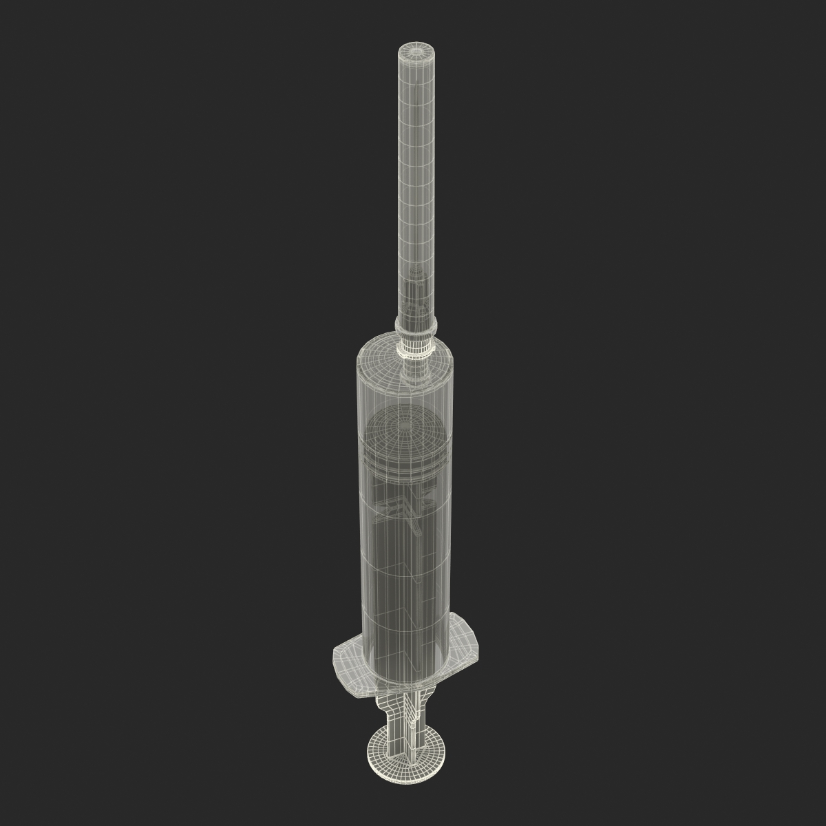 Disposable Syringe 10ml Set 3D