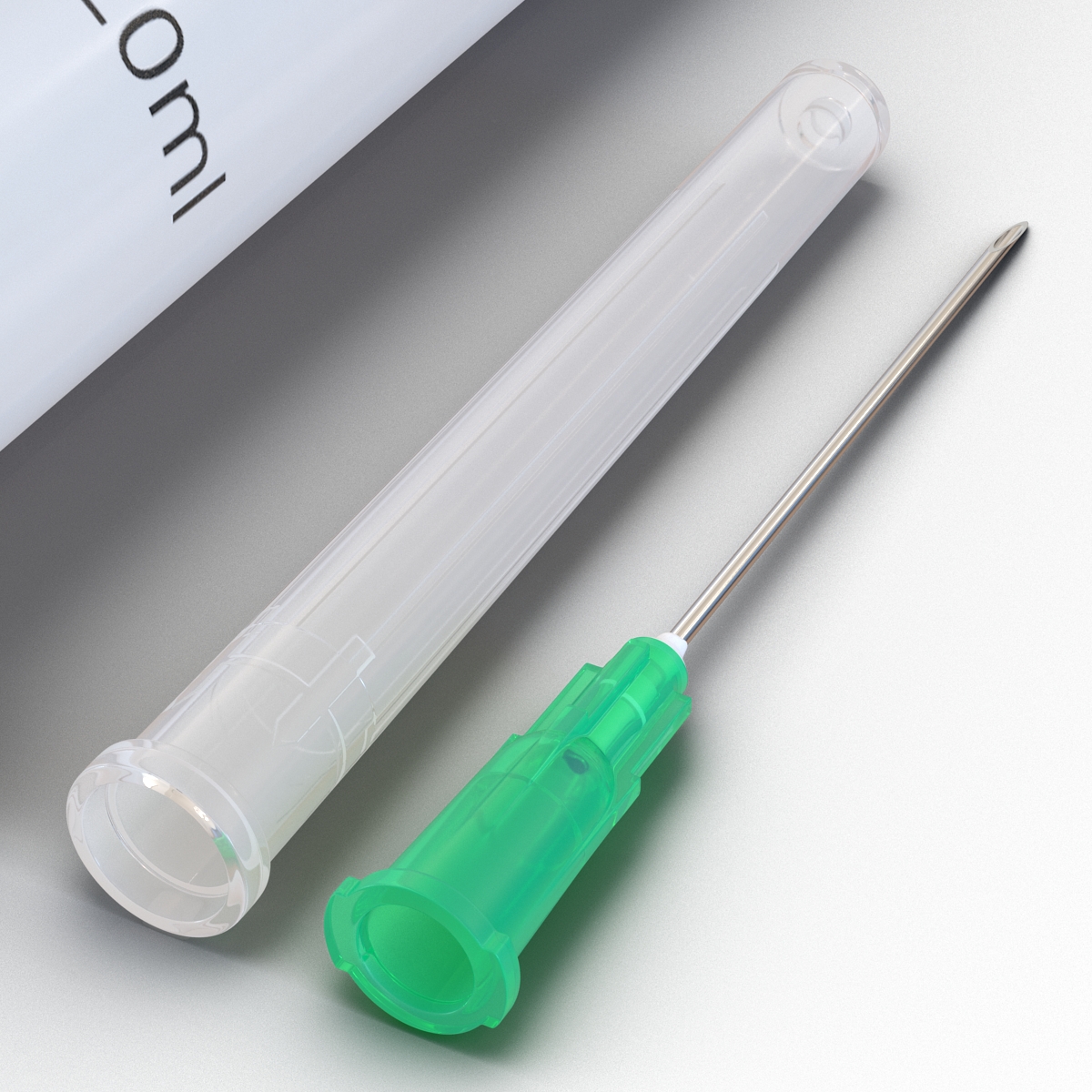 Disposable Syringe 20ml Set 3D