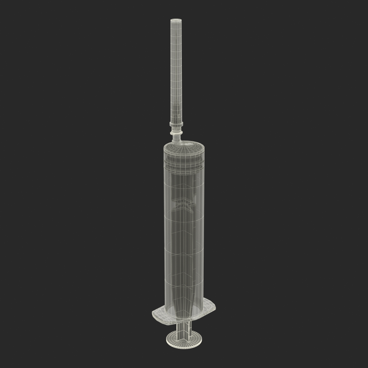 Disposable Syringe 20ml Set 3D