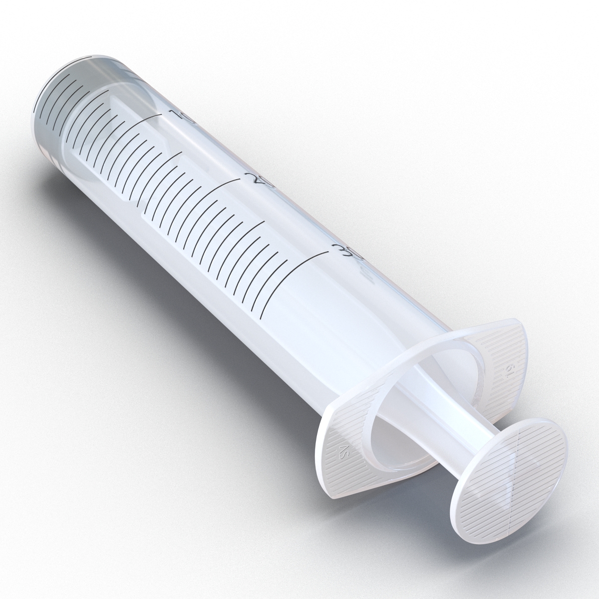 3D Disposable Syringe 30ml model