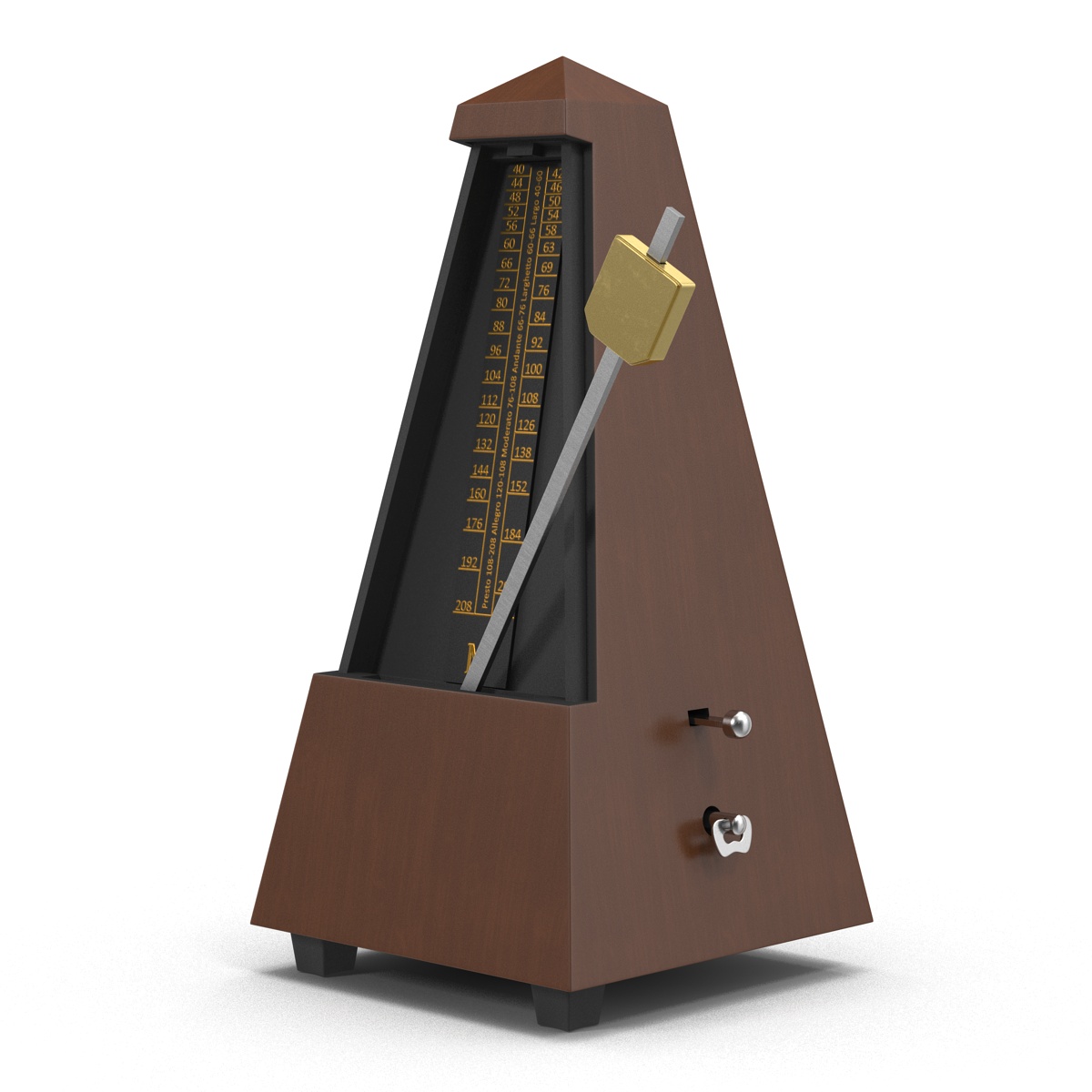 3D Manual Metronome 3 model