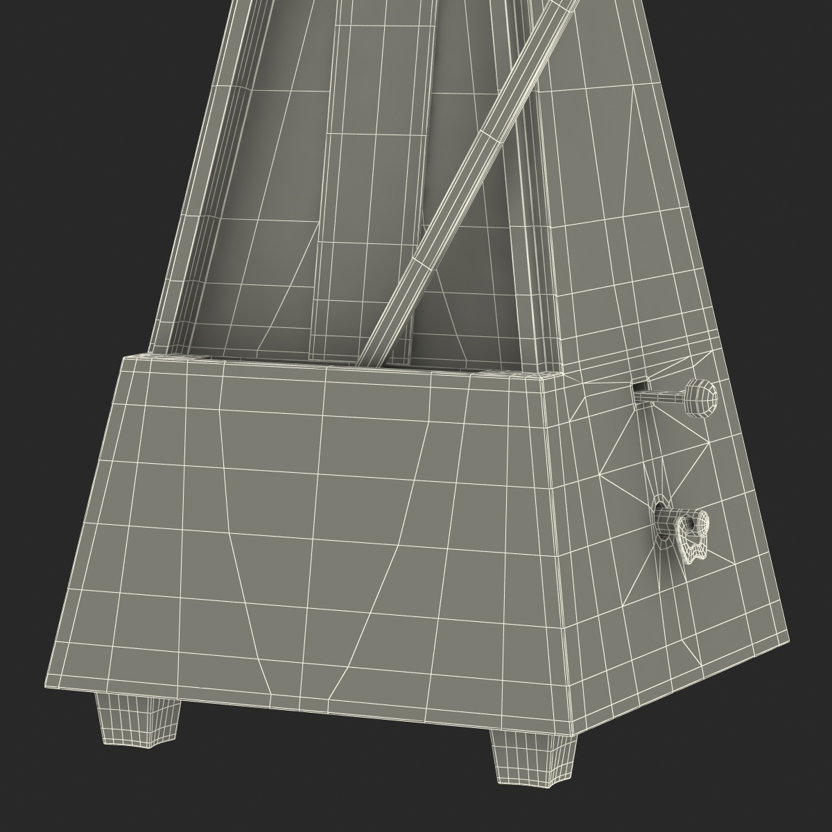 3D Manual Metronome 3 model