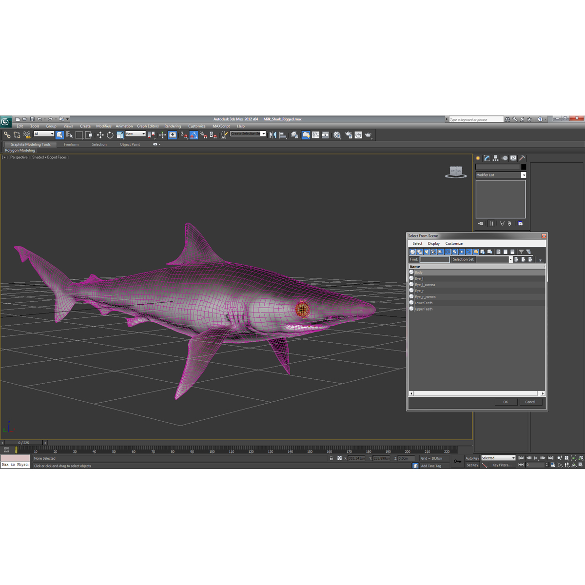 3D model Milk Shark