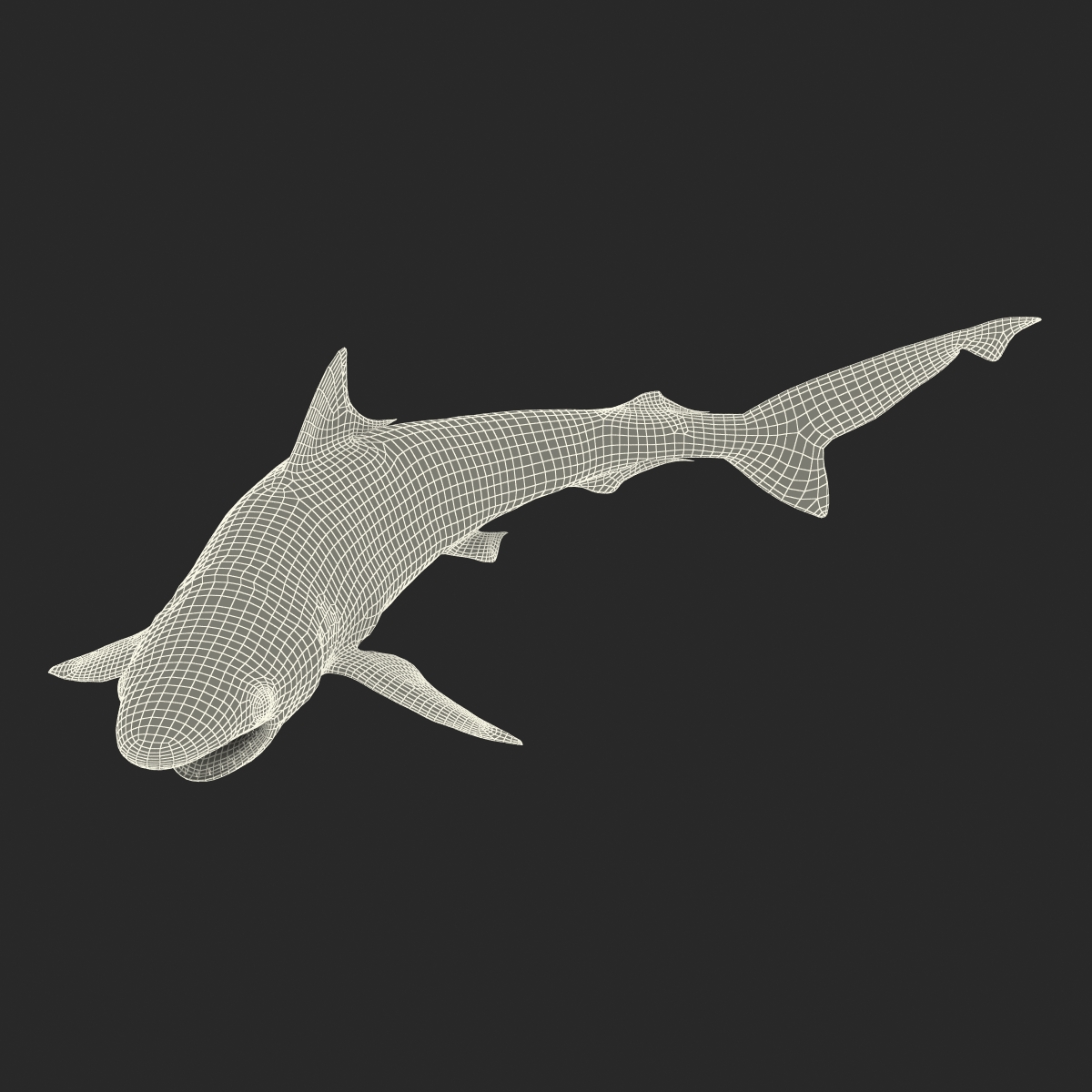 Milk Shark Pose 2 3D