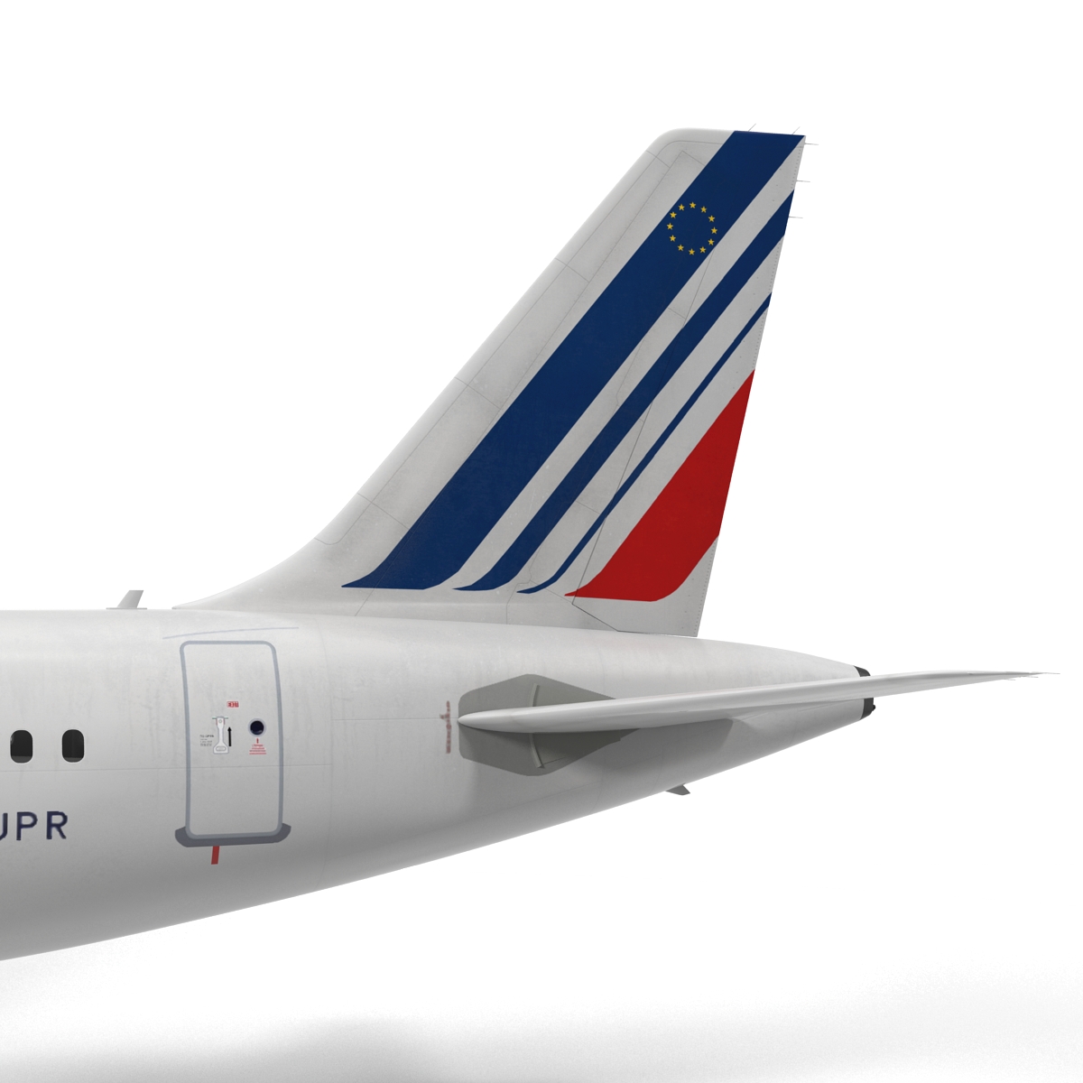 Airbus A319 Air France 3D