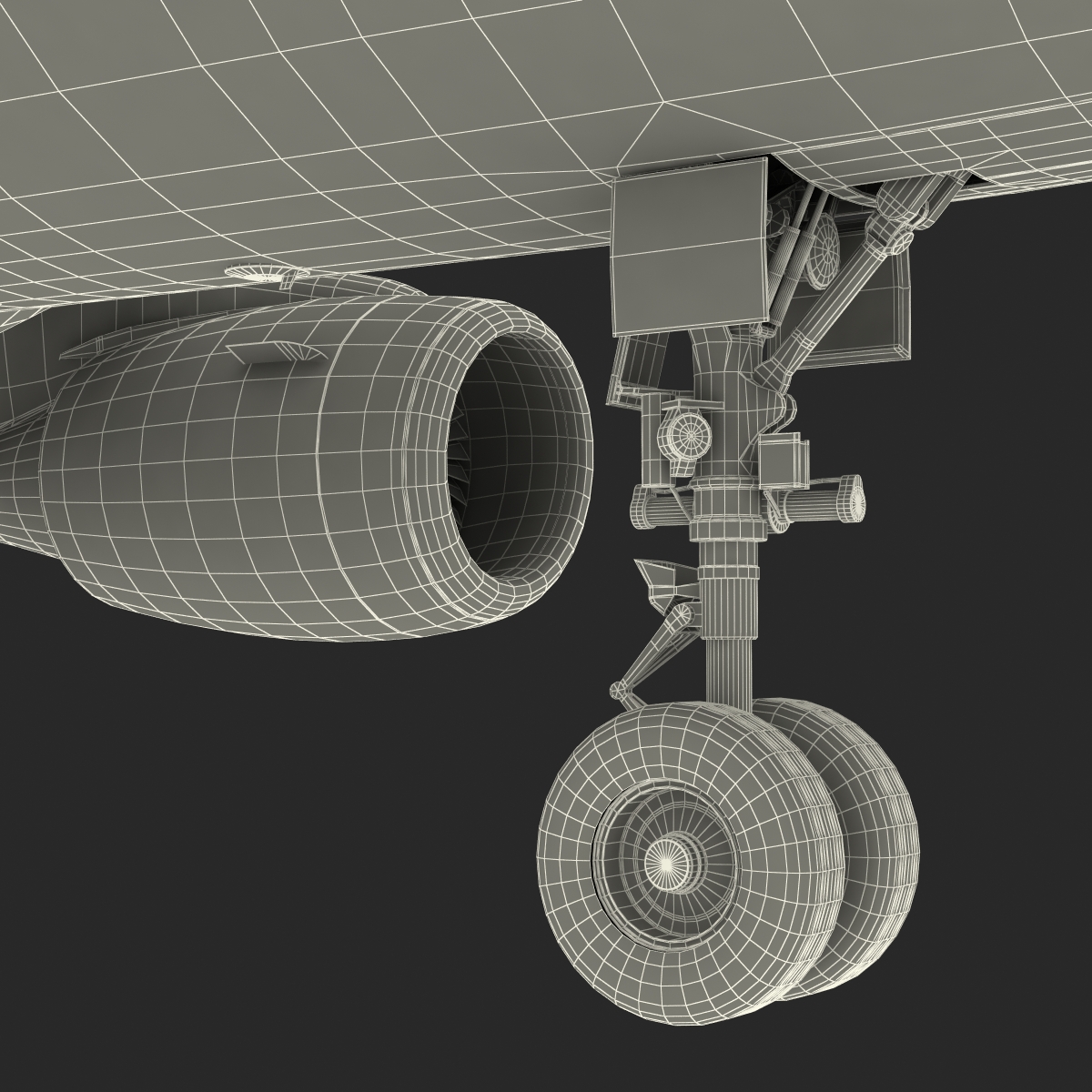 Airbus A319 Air France 3D