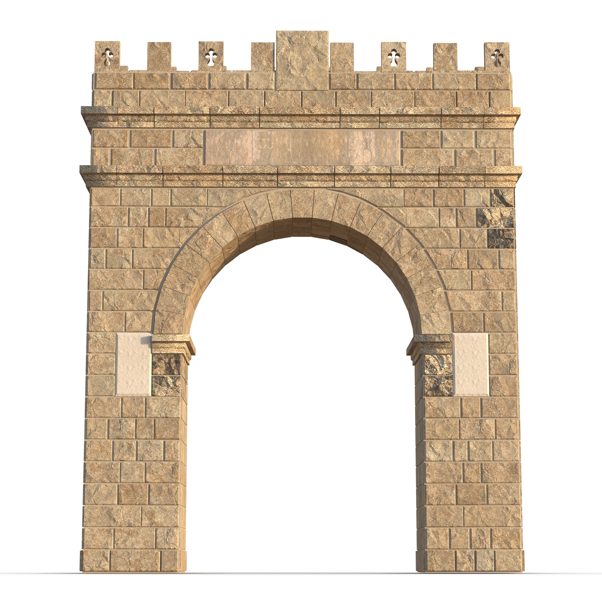 3D model Old Arch