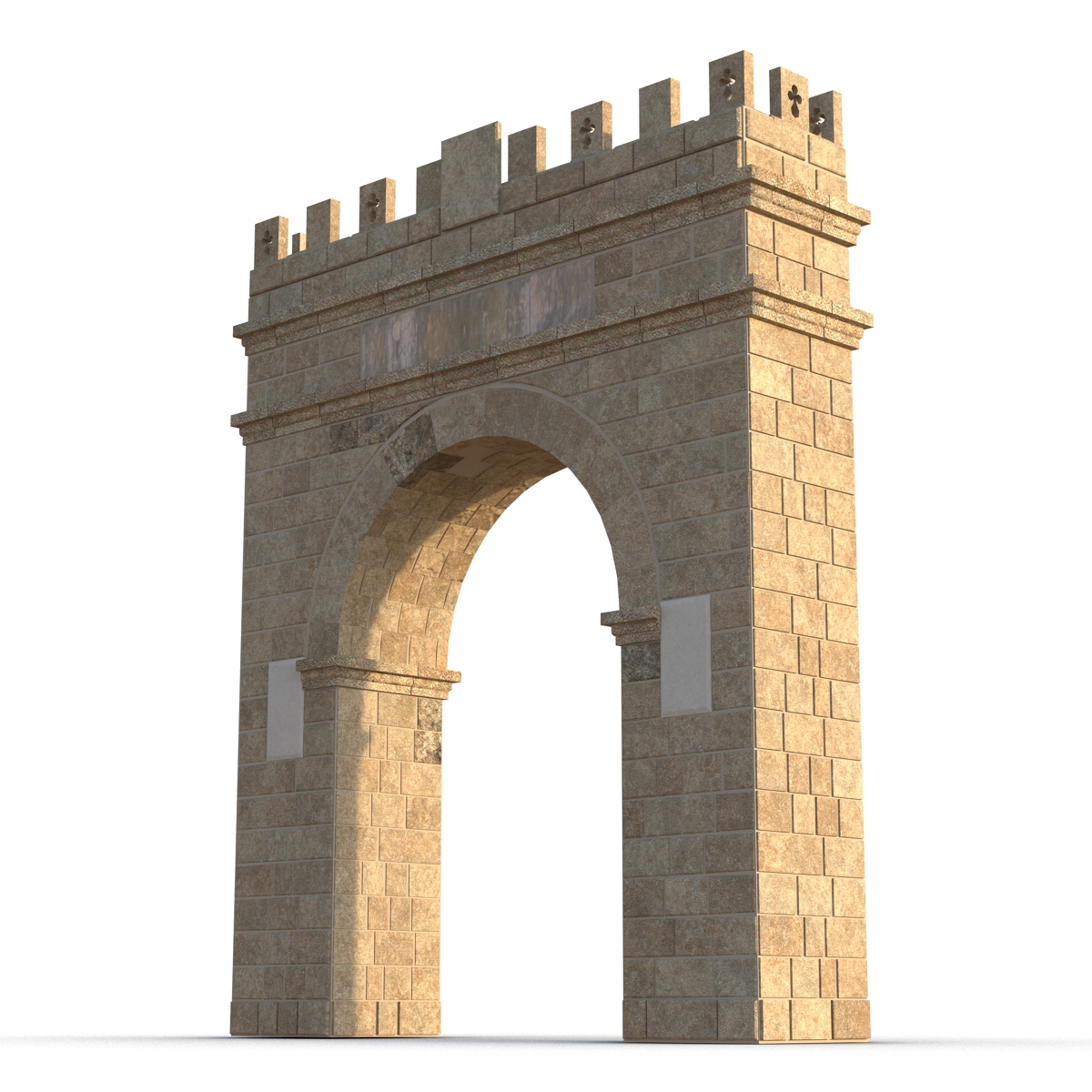 3D model Old Arch