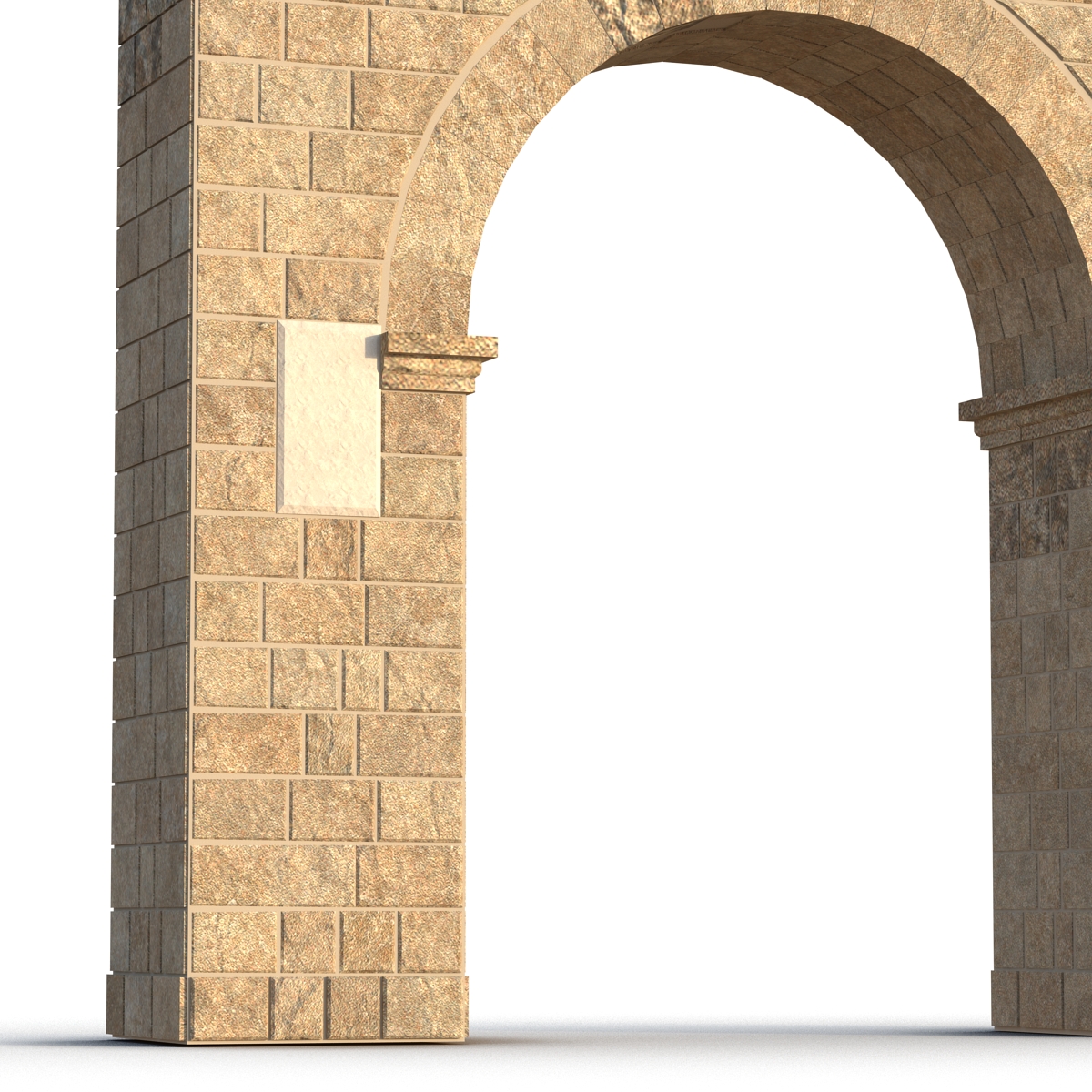 3D model Old Arch