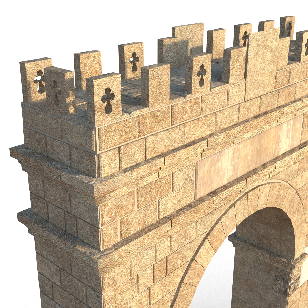 3D model Old Arch