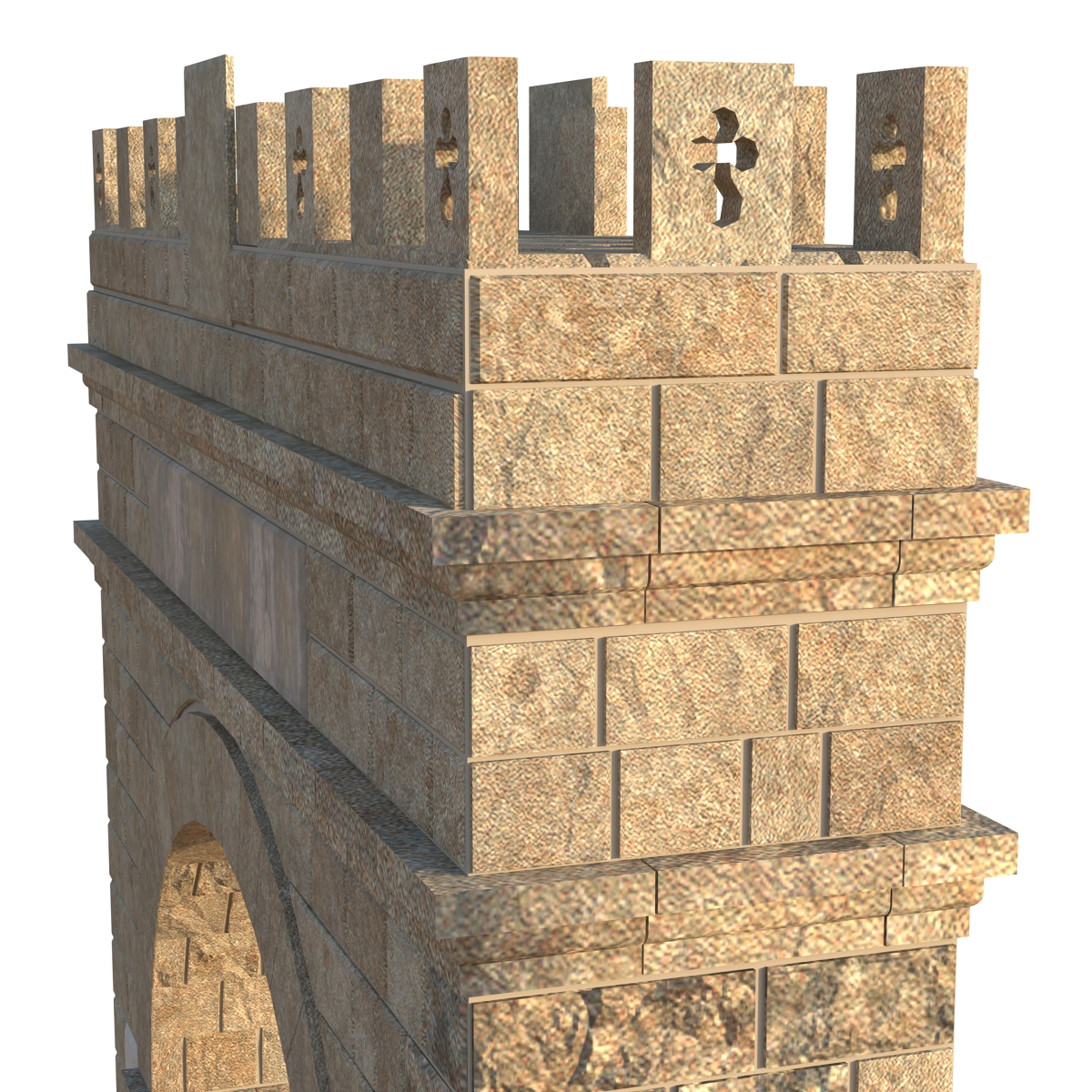 3D model Old Arch