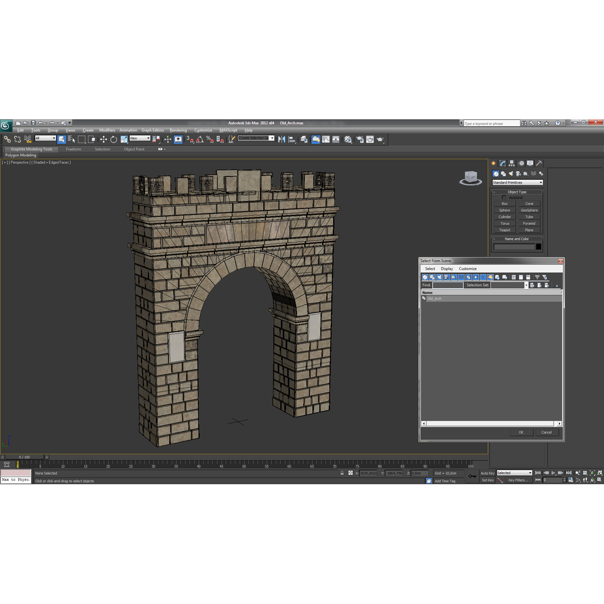 3D model Old Arch