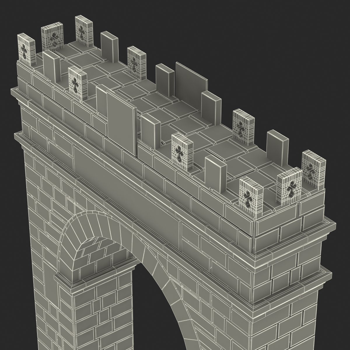 3D model Old Arch