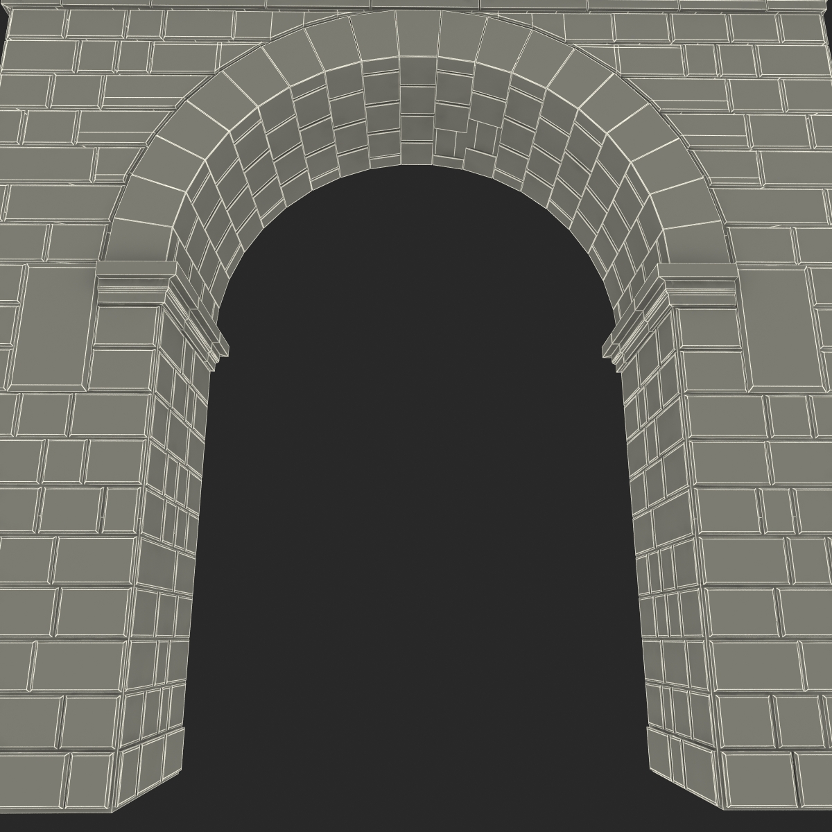 3D model Old Arch